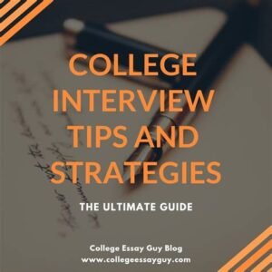College interview tips